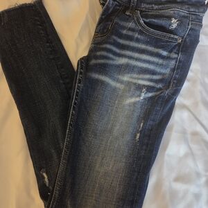 BKE Denim Skinny Jeans in Dark Blue